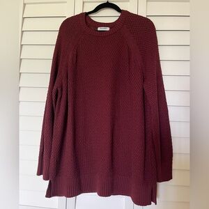 Old navy sweater, maroon